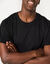 T-shirt col rond manches courtes - lot de 3 (noir)