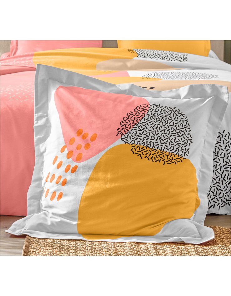 Linge de lit Oscar - coton, corail Linge de lit Oscar - coton, corail, hi-res image number 1