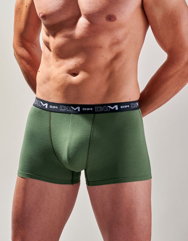 Boxer - lot de 3  (bleu + gris + kaki)