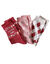 Fantasiesokken met &bdquo;herfst&ldquo;-motieven en jacquardmotieven &ndash; set van 3 paar (roze / tomette)