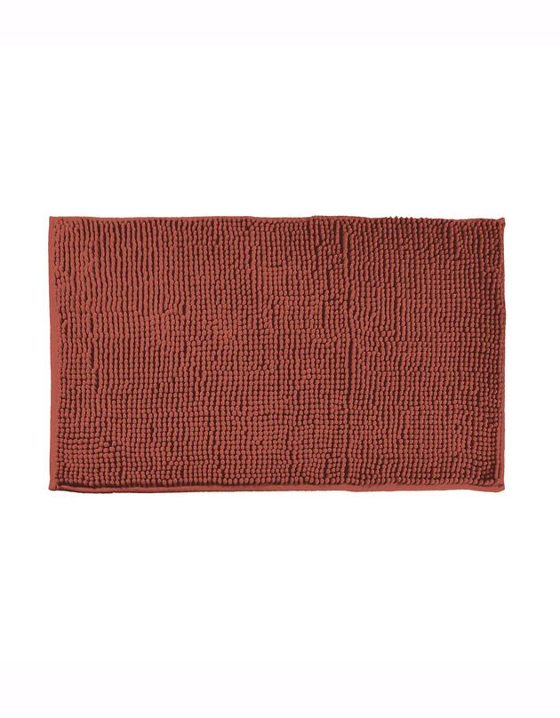 Tapis de bain Chenille (terracotta)