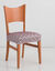 Stoelhoes "Valeria" (wit / rood)