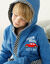 Badjas voor kinderen met kap en automotief, personaliseerbaar, katoenen badstof - 340 g/m2 (felblauw) Badjas voor kinderen met kap en automotief, personaliseerbaar, katoenen badstof - 340 g/m2 (felblauw)