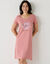 Kort nachthemd met korte mouwen (roze)