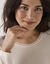 Warm T-shirt met lang mouwen in wolmix (ecru)
