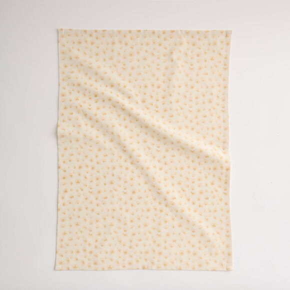 Torchons assortis coton beige - lot de 3 (beige)