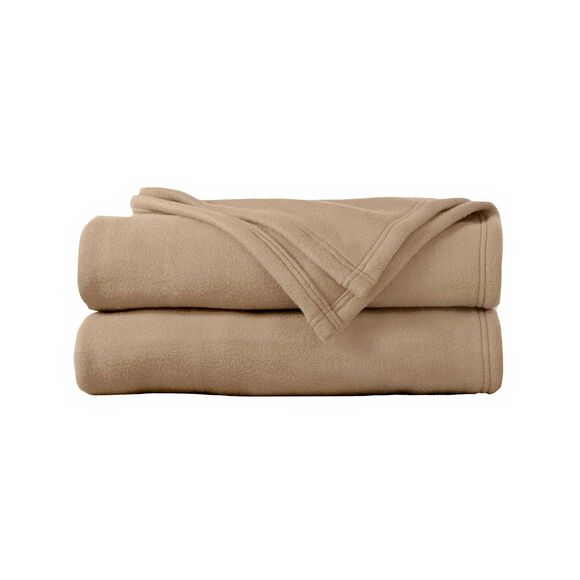 Deken in Thermotec® fleece 350g/m2 (zandkleur)