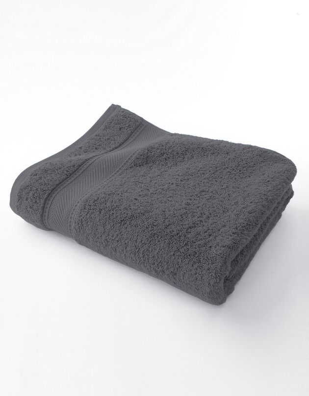 Effen badstof 540g/m2, luxe comfort (antraciet)