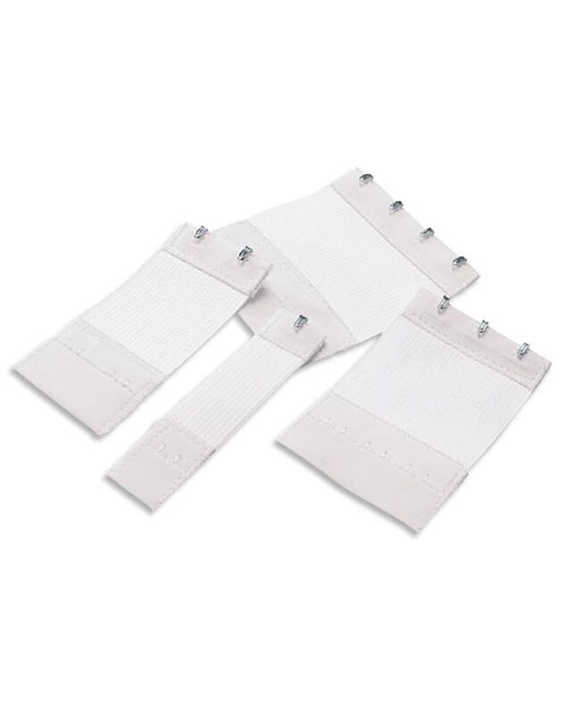 Verlengpatje voor beha - set van 2 (wit)