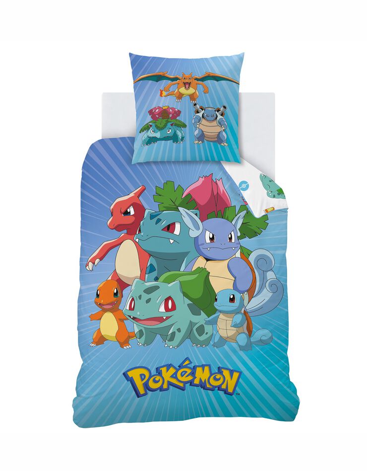 Lakenset Team Pokémon® - katoen (blauw)