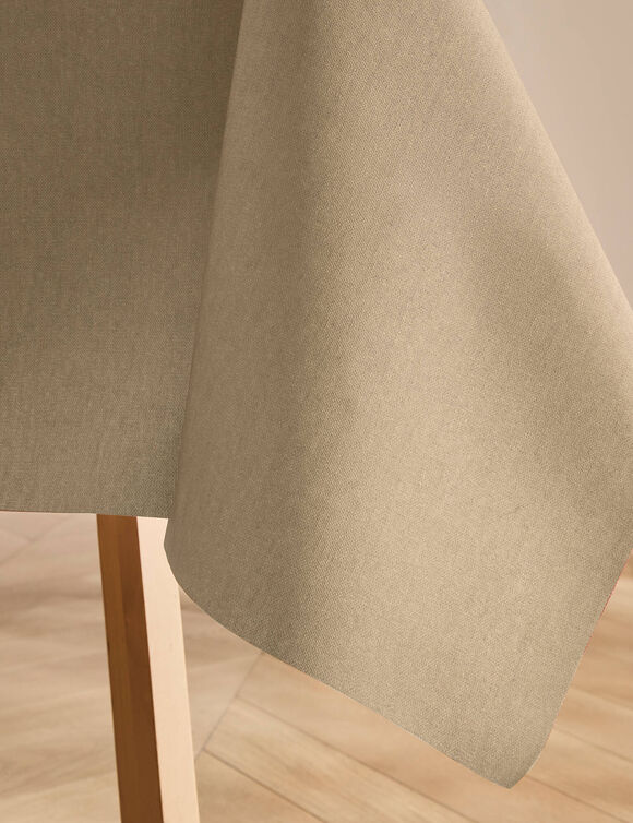 Nappe unie enduite (naturel)