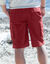 Bermuda met talrijke zakken (rood)