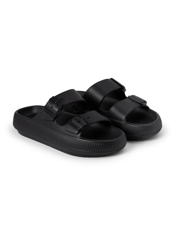 Slippers met 2 gespen TINERO van FILA® (zwart)