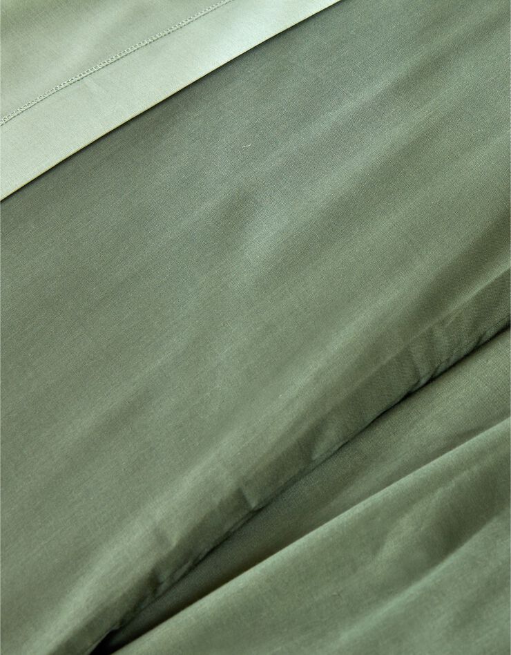 Effen bedlinnen COLOMBINE - polyester/katoen (eucalyptus)