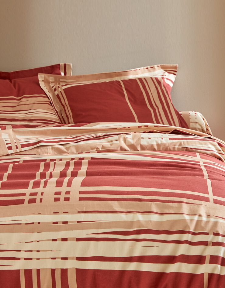 Linge de lit Augustin coton (terracotta)
