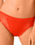 Midislip met kant - set van 3 (oranje + blauw + eendenblauw)