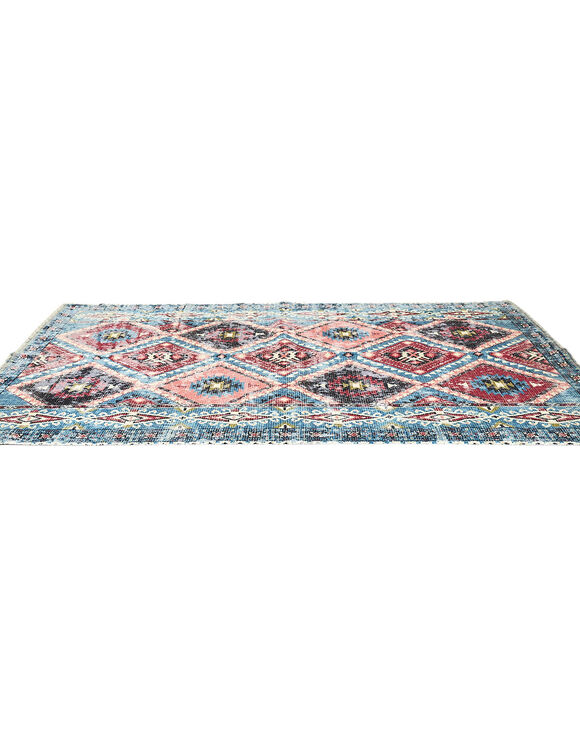 Tapis style persan (bleu / bordeaux)