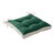 Tweekleurige stoelkussens - set van 2 (groen)