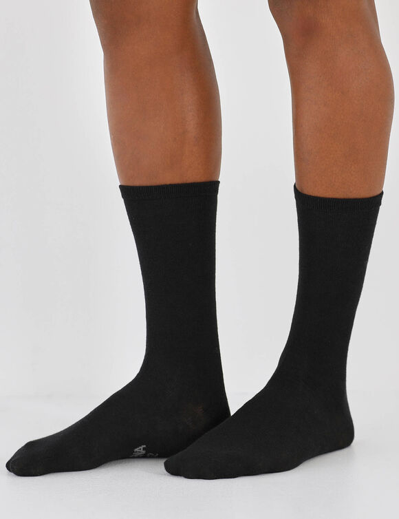 Mi-chaussettes My Petit Prix - lot de 3 paires (noir)