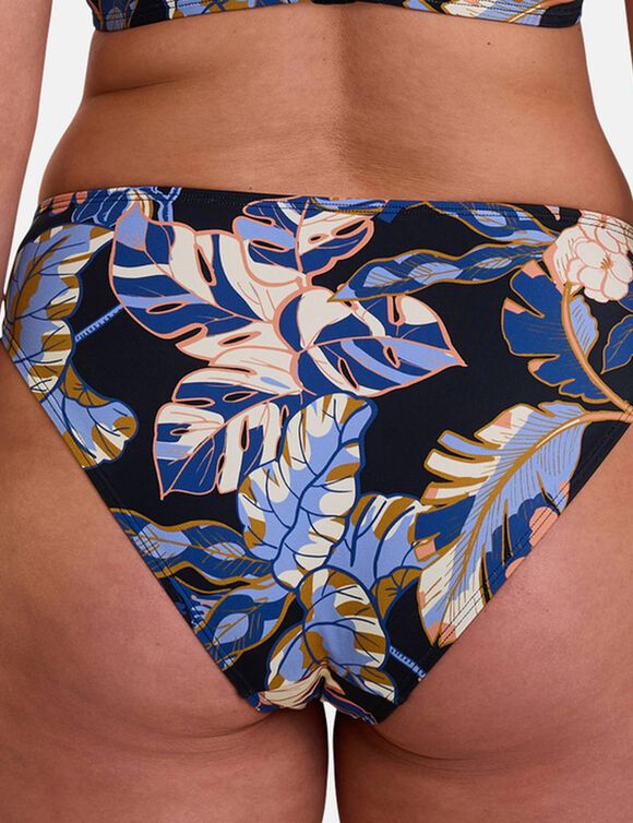 Zwemslip in midimodel Fidji (zwart)