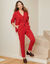 Veste blazer fluide, manches longues (rouge vif)