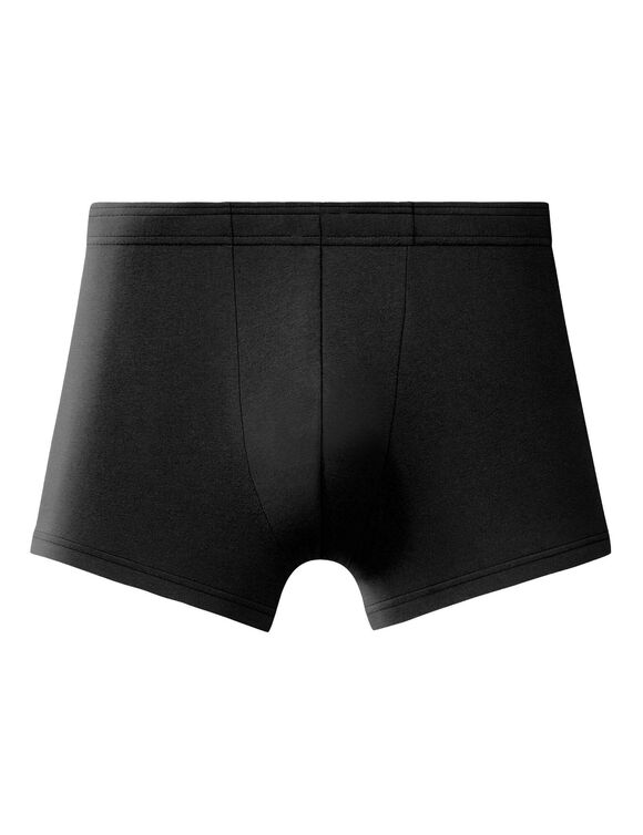 Effen shorty met elastische, overtrokken tailleband - set van 5 (zwart)