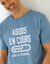 Shortama met korte mouwen, 'Abdos en cours' (marine / blauw)