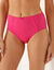 Maxislip in ajourkatoen - Set van 2 (roze + marine)