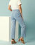 Jeans voor Kleine Lengtes, cropped recht model (bleached)