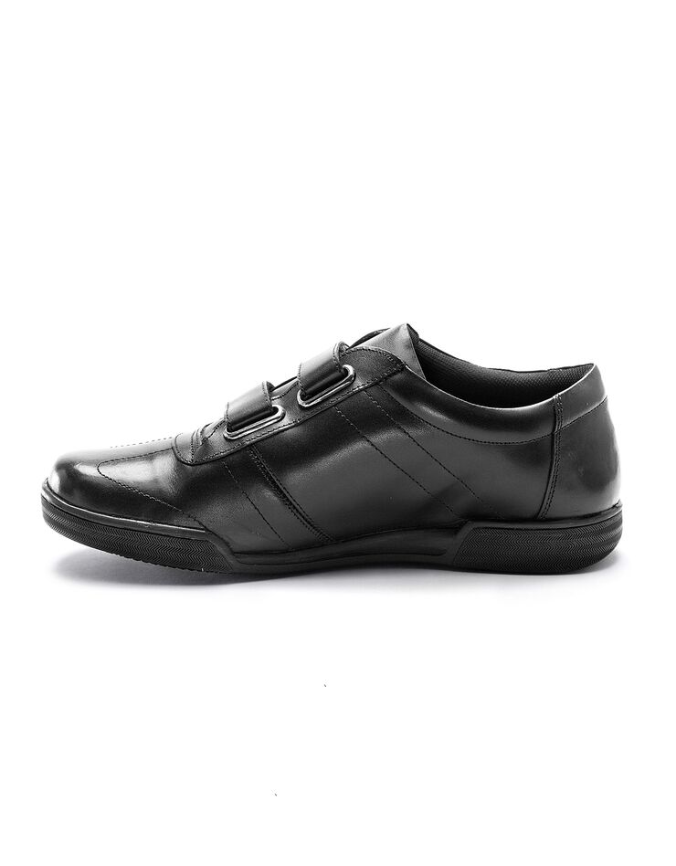 Derbies scratchées en cuir, noir Derbies scratchées en cuir, noir, hi-res image number 1