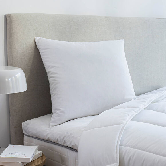 Natuurlijk, stevig hoofdkussen Dodo® met Proneem® antihuisstofmijtbehandeling (wit)