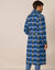 Kamerjas in fleece (blauw geruit)