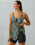 Short de bain long Cambuja (noir / vert)