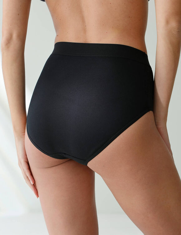 Culotte coton forme maxi "ourson" - lot de 10 (noir)