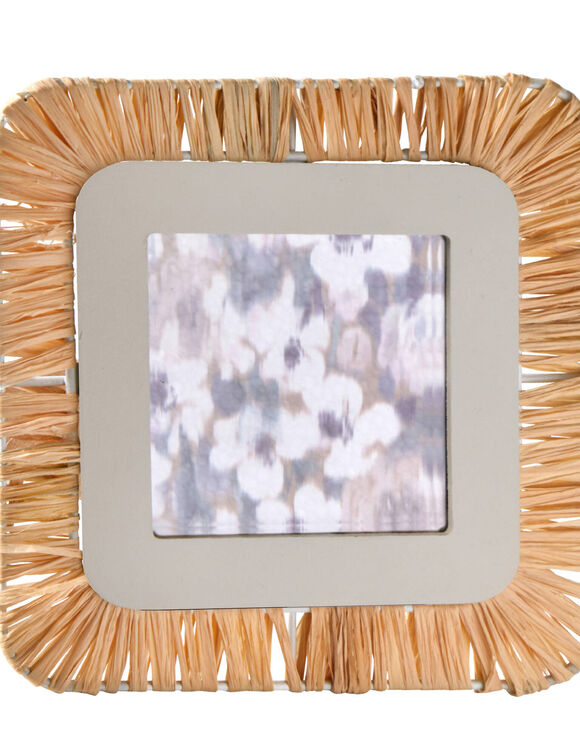 Cadre photo raphia (naturel)