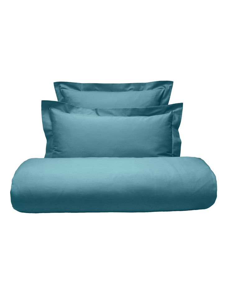Linge de lit uni coton (cèdre)
