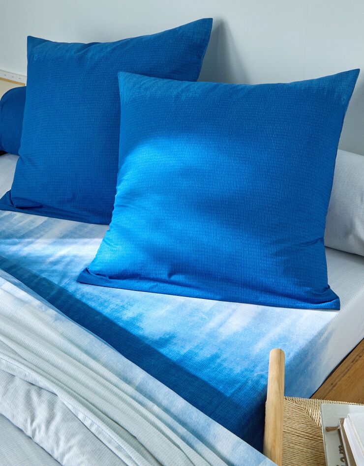 Bedlinnen Abysse in katoen (blauw)