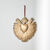 Wanddecoratie ex voto, goudkleurig metaal (goudkleurig)