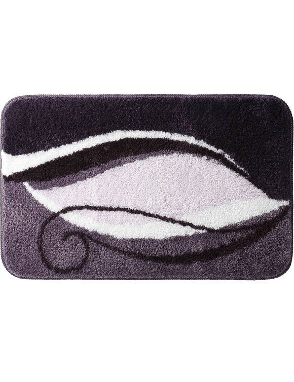 Tapis de bain fantaisie Zilla (violine)