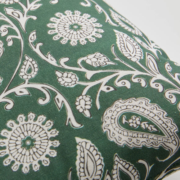 Kussenhoes met indisch motief - set van 2 (groen)