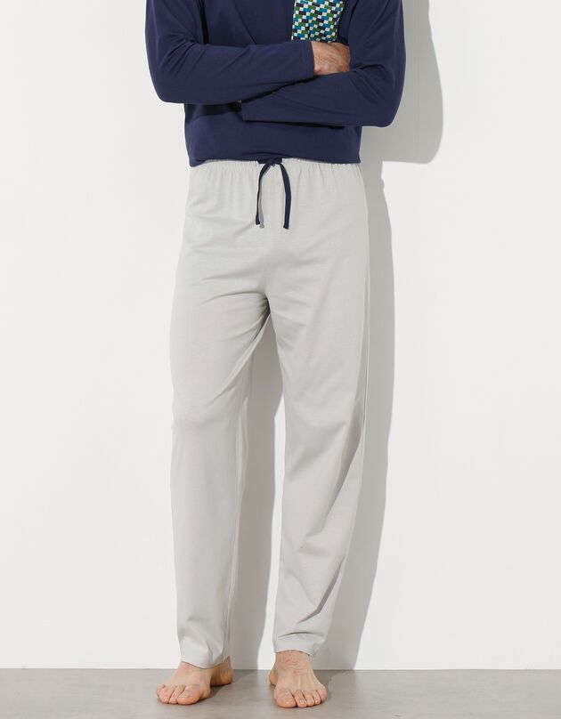 Pantalon pyjama gris (gris)