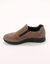 Sneakers met ritssluiting, speciaal voor gevoelige voeten, van rekbare stof (taupe)