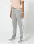 Tweekleurige joggingbroek (chiné grijs / wit)
