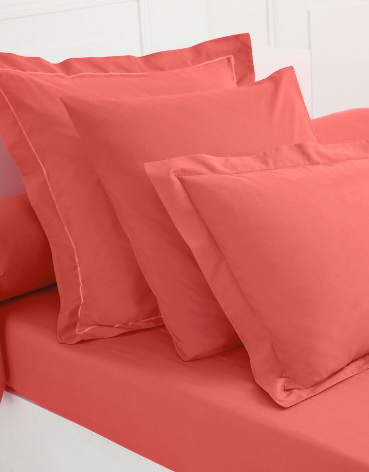 Effen bedlinnen COLOMBINE - polyester/katoen (grenadine)
