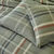 Linge de lit Karl imprimé écossais, en flanelle (groen)