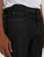 Rechte jeans met elastische tailleband aan de zijkanten - L28 (black)