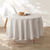 Nappe unie entretien facile (gris perle)