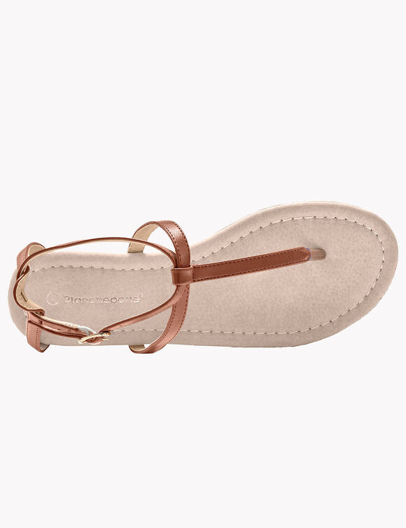 Teensandalen - bruin (bruin)