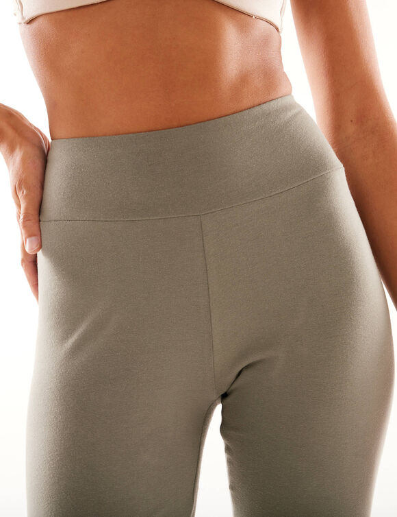 Legging taille haute, ventre plat (bronze)