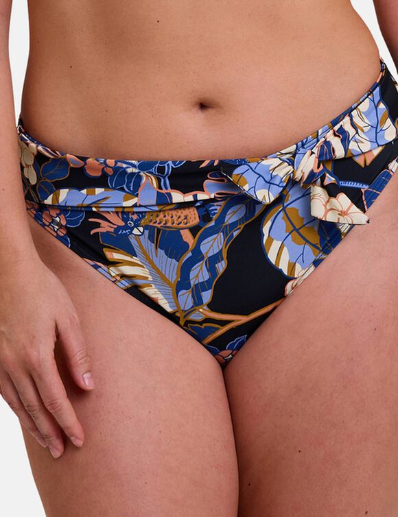 Culotte de bain midi Fidji (noir)